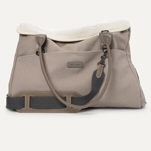 Maxbone City Carrier logo-patch canvas pet carrier